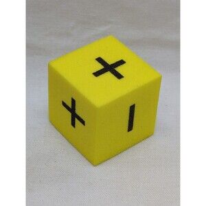 Koplow Games 25MM Yellow Foam Math Operator Dice